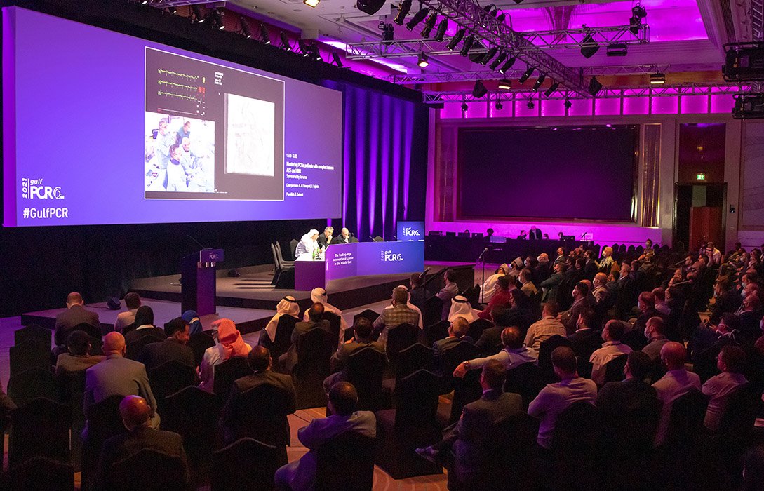 Corporate event stage and AV production for conferences and galas